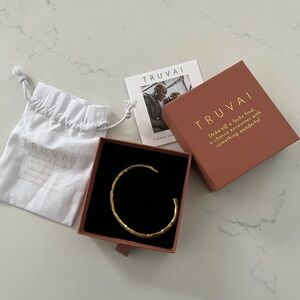 Jilly Box x Truvai Gold Cuff Bracelet